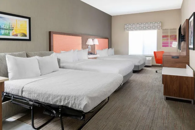 استوديو بسريرين كوين مع أريكة لذوي الإعاقة، Hampton Inn And Suites Sacramento Cal Expo 3/8