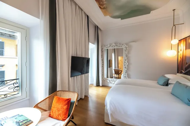 غرفة متصلة عائلية بسرير مزدوج وسريرين منفصلين، Sofitel Rome Villa Borghese Hotel 2/10