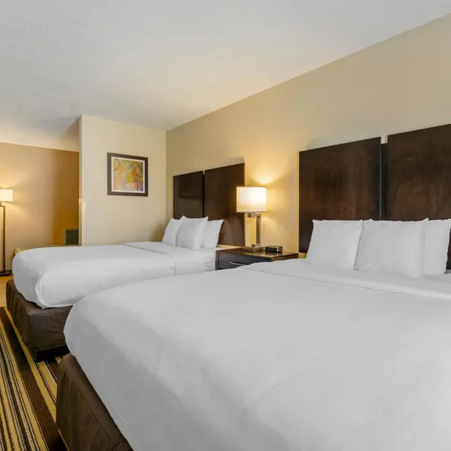 جناح بسريرين كوين مع أريكة، Comfort Inn & Suites Triadelphia - Wheeling 2/5