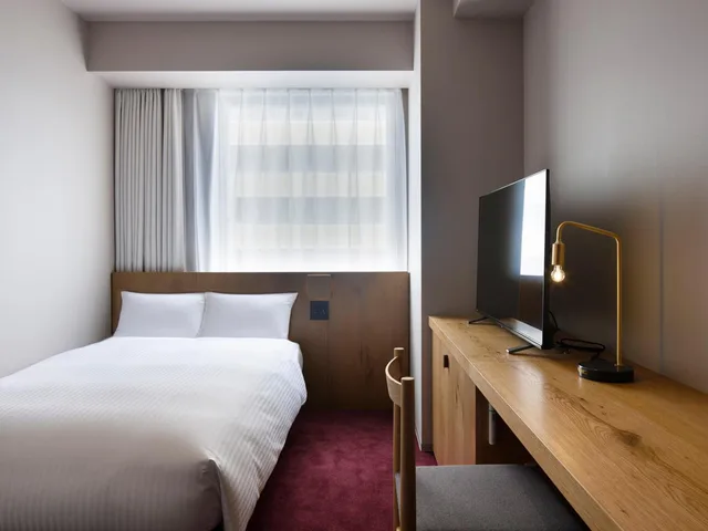 غرفة صغيرة مزدوجة، Hotel androoms Sapporo Susukino 5/8