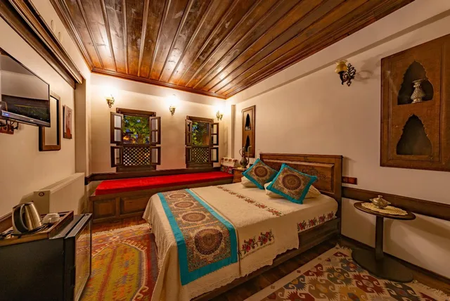 غرفة قياسية بسرير بطابقين وسرير كوين بإطلالة على المدينة، Safranbolu Seyir Konak Otel 4/10