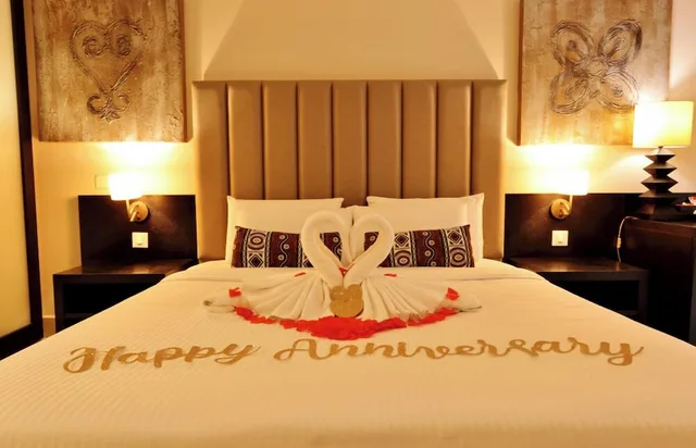 غرفة فاخرة بسرير كينج، Labadi Beach Hotel 7/10