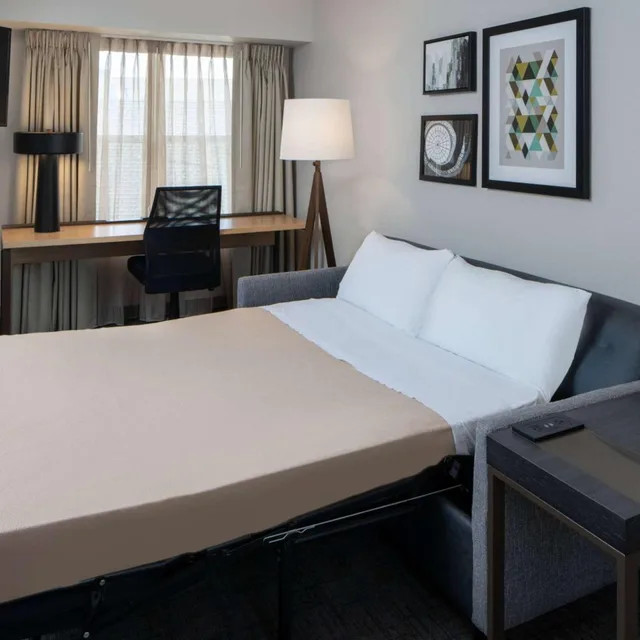 جناح استوديو بسرير كوين، Sonesta Es Suites Fairfax Fair Lakes 3/10