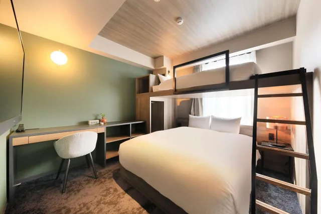 Moderate, 2 Bunk Beds, Queen Bed، Quintessa Hotel Fukuoka Hakata Relax & Sleep 1/1