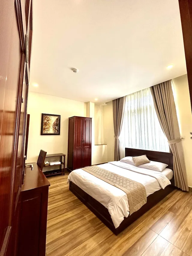 غرفة ديلوكس بسرير كوين، Nam Xuan Premium Hotel 3/10
