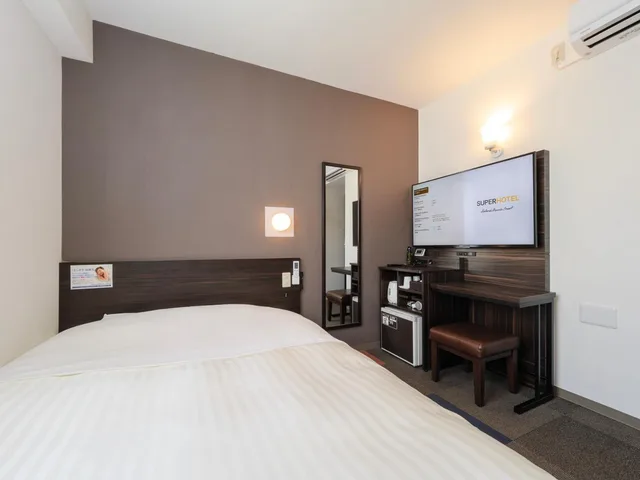 غرفة بسرير مزدوج، Super Hotel Tottori-Eki Kitaguchi 1/2