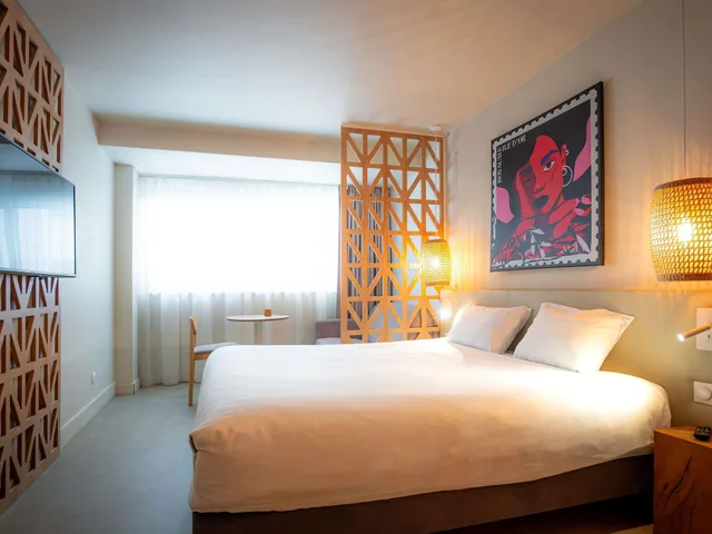 جناح جونيور بسرير مزدوج بإطلالة على البحر مع أريكة، Mercure St Raphael Centre Plage 6/10
