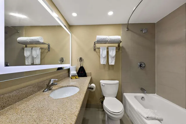 جناح بسرير كوين مع أريكة بمطبخ صغير، Best Western Plus Toronto North York Hotel and Suites 2/2