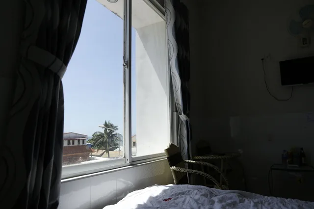 غرفة رباعية بسريرين مزدوجين، Minh Hung Hotel 5/8