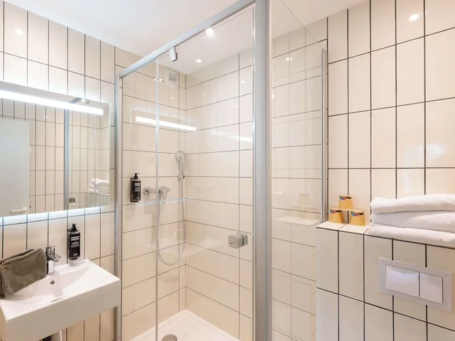 غرفة بسريرين منفصلين، Ibis Budget Lyon Confluence 9/10