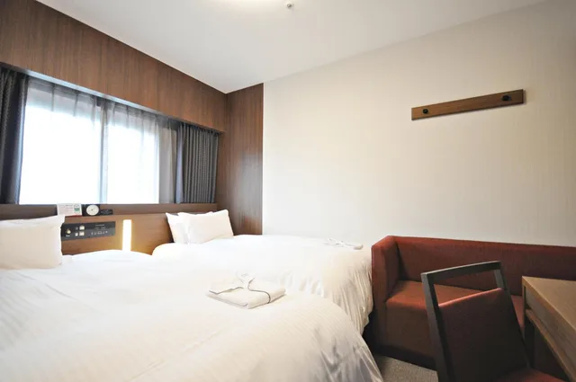 غرفة اقتصادية بسريرين منفصلين، RICHMOND HOTEL KAGOSHIMA KINSEICHO 2/4
