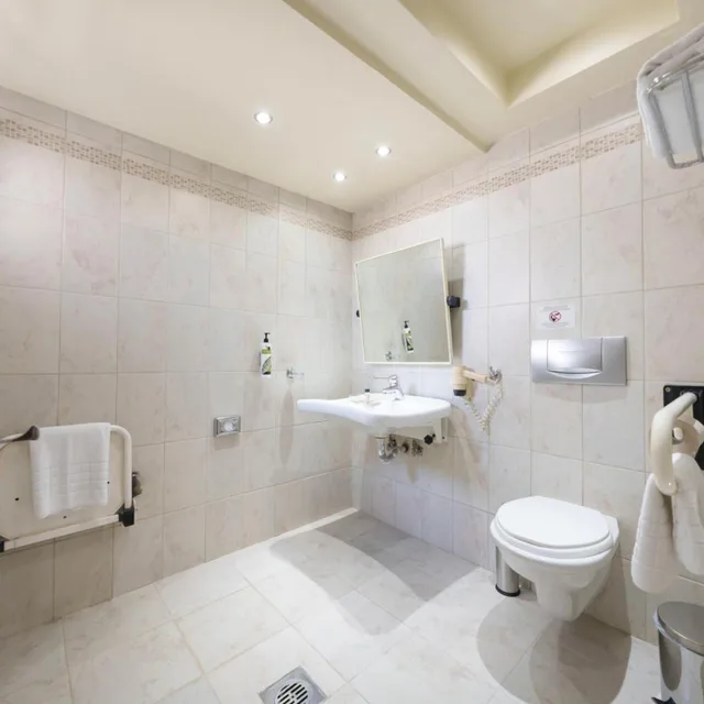 غرفة بسريرين منفصلين لذوي الإعاقة، Capsis Hotel Thessaloniki 7/10