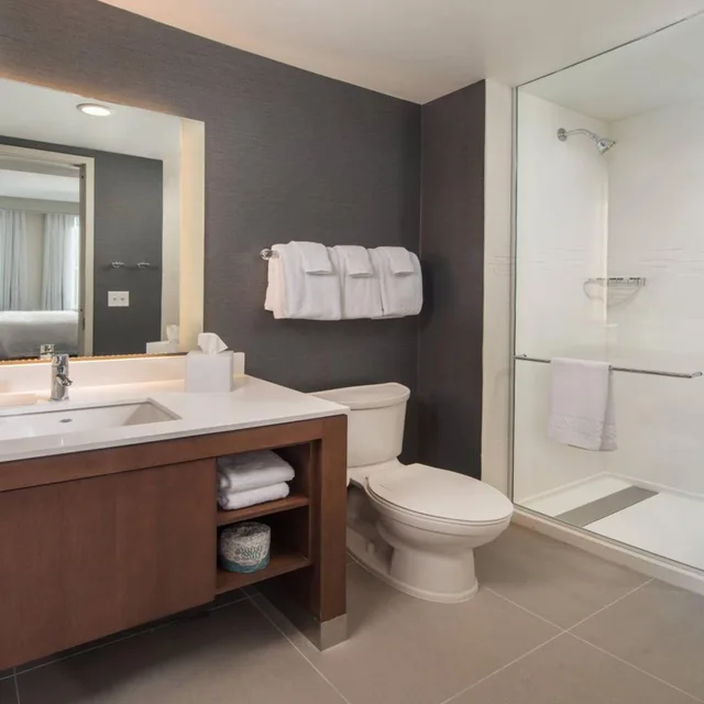 1 Bedroom, Suite, King Bed, Skyline View, Sofa, Corner، RESIDENCE INN BALTIMORE AT THE JOHNS HOPKINS MEDICAL CAMPUS 3/9