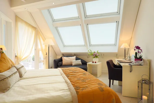 غرفة قياسية بسرير كوين، Hotel La Casa Tubingen 1/1