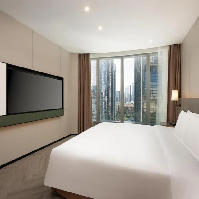 جناح بسرير كينج بغرفتي نوم، Holiday Inn Guangzhou Zhujiang New Town By Ihg 2/7