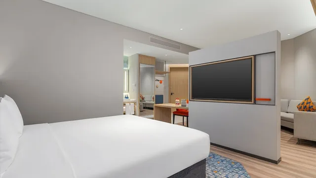 جناح بسرير كوين بغرفة نوم واحدة، Holiday Inn Express Yantai Penglai by IHG 2/8