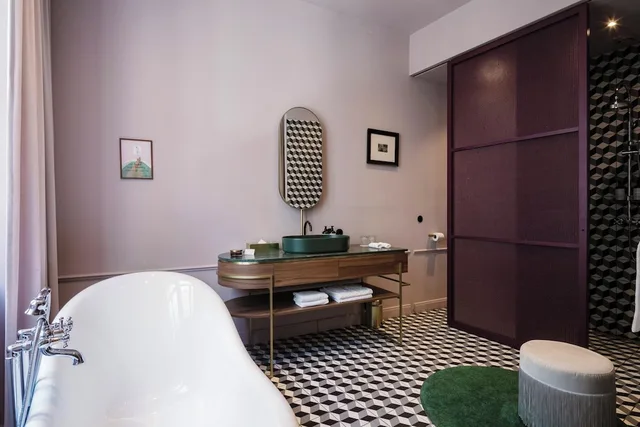 جناح جونيور مفردة بسرير مزدوج في طابق مرتفع، Hotel Josefine 10/10