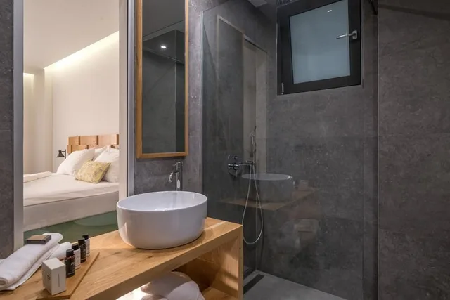 جناح بإطلالة على البحر بشرفة بغرفتي نوم، Glow Boutique Hotel & Suites 3/4