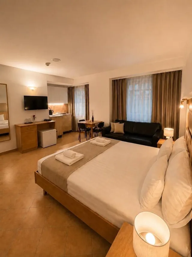 شقة بسرير كينج وسريرين منفصلين، Esprit Hotel Budapest 6/10