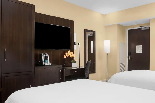 غرفة بسرير مزدوج بإطلالة على المدينة، Hilton Garden Inn New York/Times Square Central 1/3