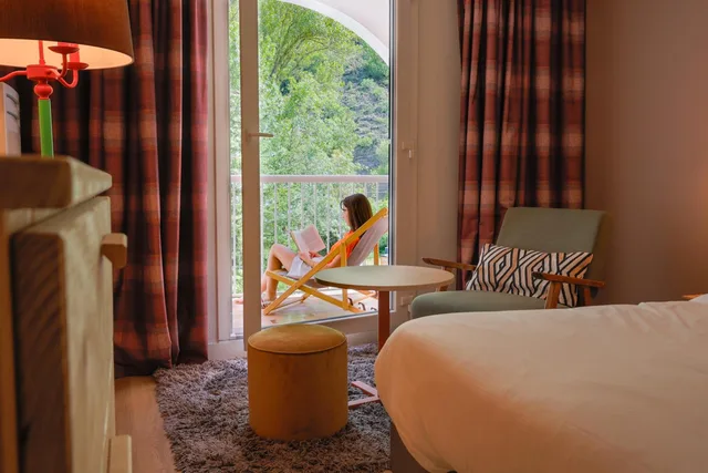 غرفة بسرير كوين، Hotel Le Refuge Des Sources 1/1