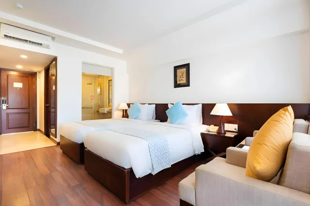 غرفة سوبيريور بسرير مزدوج بإطلالة على المدينة، Hoang Ngoc Beach Resort 2/2
