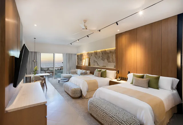 جناح بسرير كوين بإطلالة على البحر، Grand Velas Riviera Nayarit - All Inclusive 1/4