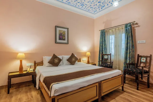 1 Bedroom, Deluxe, Twin Beds, Balcony, Courtyard Area، SURYAA VILLA JAIPUR A CLASSIC HERITAGE HOTEL 9/10