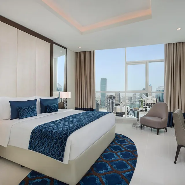 1 Bedroom, Suite, Partial Burj Khalifa View, Balcony، DAMAC Maison Distinction 2/7