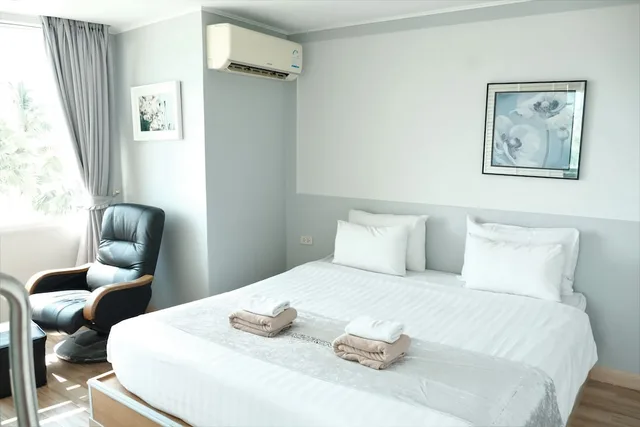 جناح عائلي بإطلالة على البحر، The Beach Front Resort Pattaya 4/8