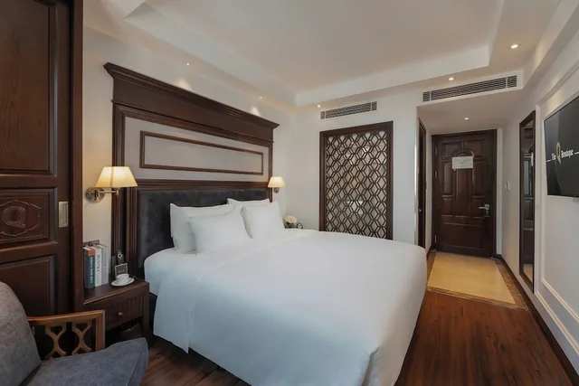 غرفة ديلوكس بسرير مزدوج أو سريرين منفصلين، The Q Boutique Hotel 2/3