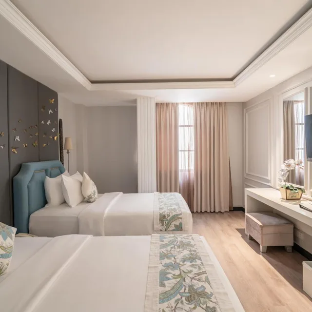 جناح بريميير بمطبخ صغير، A&EM Saigon Hotel 4/10
