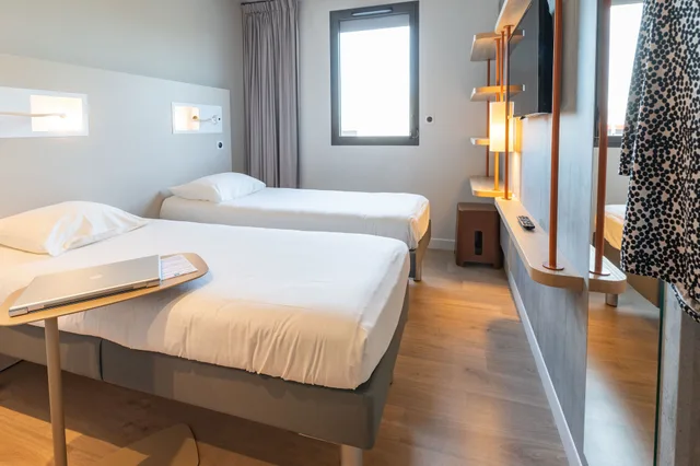 غرفة بسريرين منفصلين، ibis budget Rennes Route de Lorient 7/10
