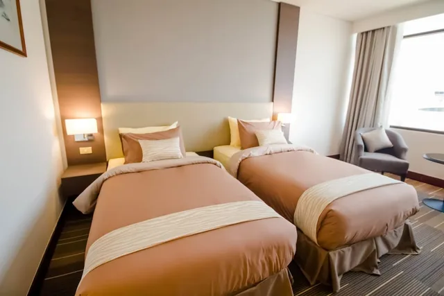 غرفة سوبيريور بسريرين منفصلين بإطلالة على المدينة، FORTUNE HOTEL KORAT 2/5