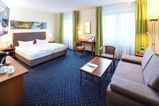 Panorama, Studio, Double Bed, Lake View, Sofa، Ahorn Seehotel Templin 1/5