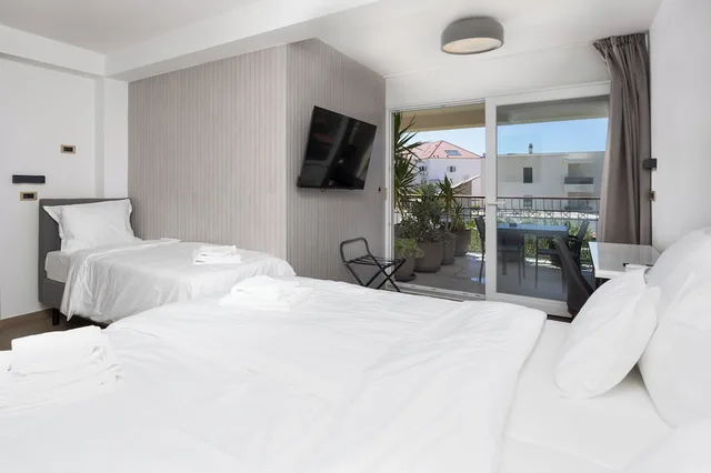 غرفة ثلاثية بثلاثة أسرّة بشرفة، Hotel Teranea 5/10