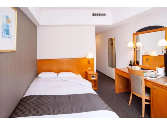 غرفة بسرير مزدوج، JR Hotel Clement Uwajima 1/2