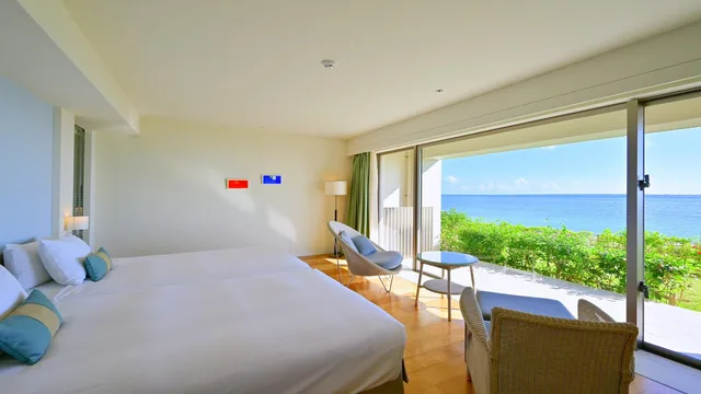 Comfort, Twin Beds, Ocean View, New Wing، Ishigaki Island Beach Hotel Sunshine 1/1
