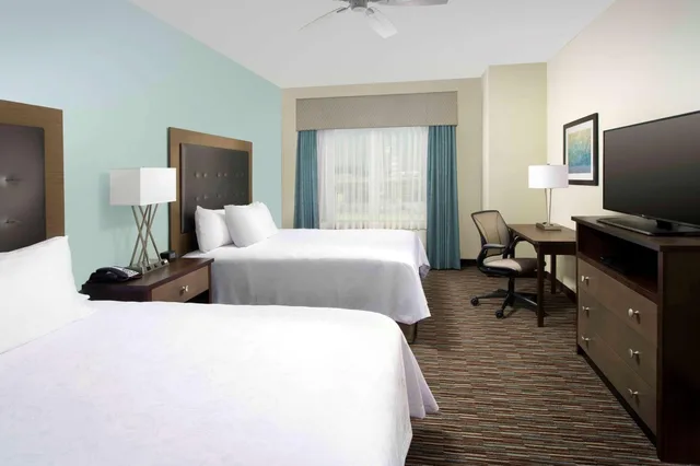 جناح بسريرين كوين مع أريكة لذوي الإعاقة، Homewood Suites By Hilton San Antonio Airport 3/7