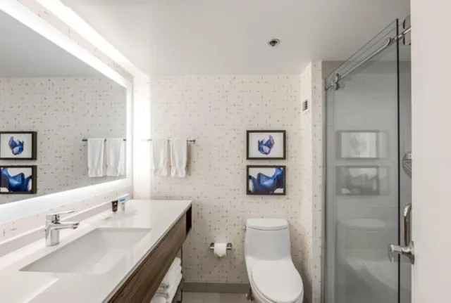استوديو بريميوم بسريرين كوين، Crowne Plaza Suites Arlington 8/10