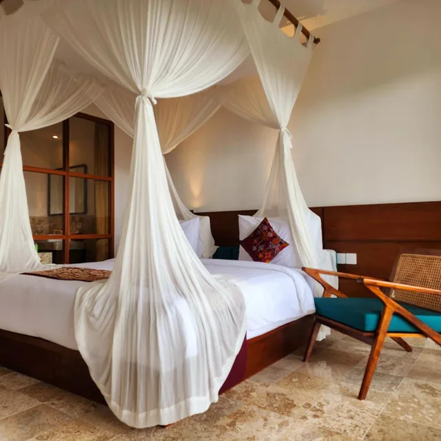 Deluxe, Double or Twin Bed, Pool View, Sabana Ubud 4/10