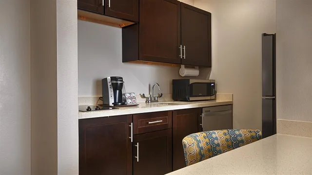 2 Rooms, Suite, King Bed, Kitchen, Accessible, Best Western Premier Ashton Suites Willowbrook 1/1