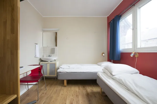 غرفة بسرير مزدوج بحمام مشترك، Hotel Copenhagen 1/3