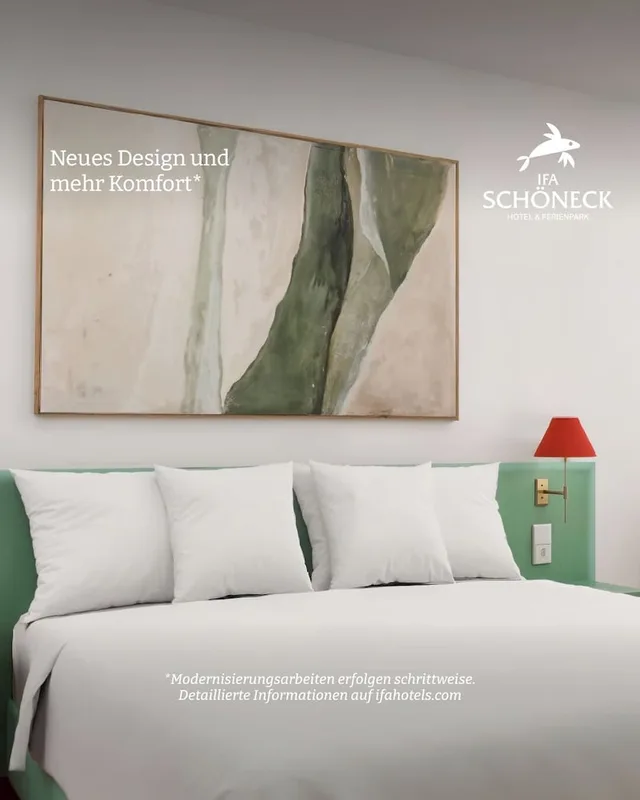 غرفة قياسية بسريرين منفصلين بشرفة، Ifa Schoneck Hotel & Ferienpark 7/9