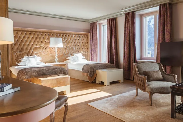 جناح جونيور سوبيريور بسريرين منفصلين بإطلالة على البحيرة، Carlton Hotel St Moritz 3/5