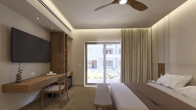 Essential, Queen Bed, Sofa, Private Pool، Alianthos Estate Resort 2/5
