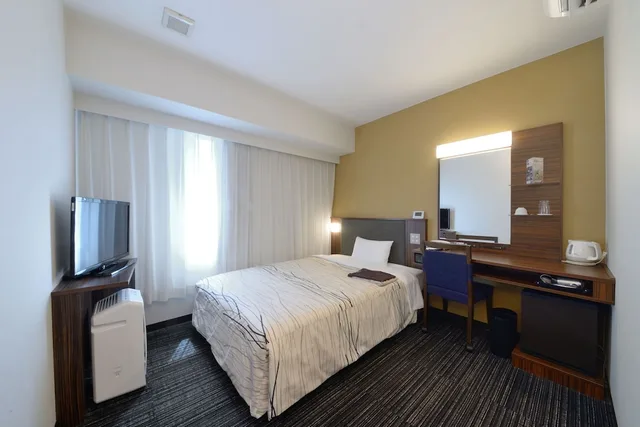 غرفة بسرير مزدوج، FUKUI MANTEN HOTEL EKIMAE 3/9
