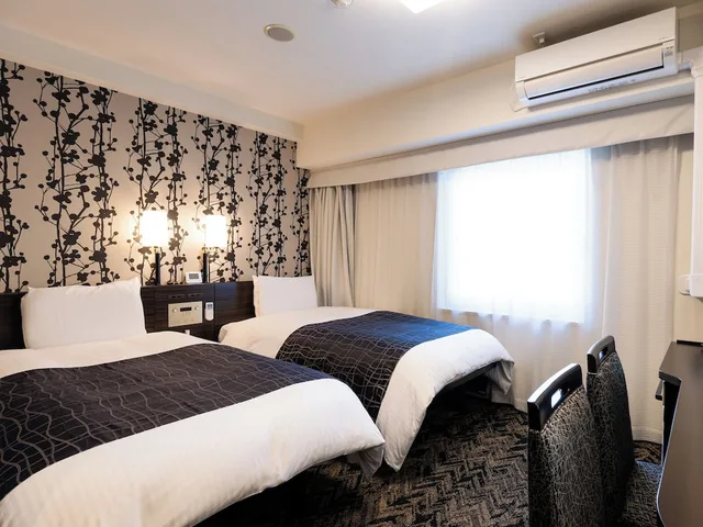 غرفة بسريرين منفصلين للمدخنين، Apa Villa Osaka Tanimachi 4 Chome 1/6