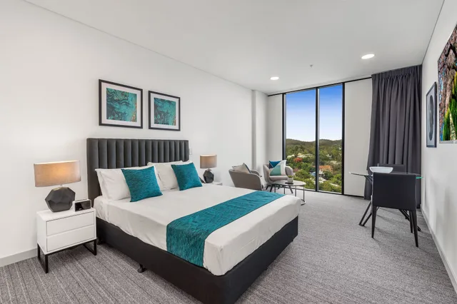 Studio, Suite, Queen Bed, Essence Suites Taringa 1/6