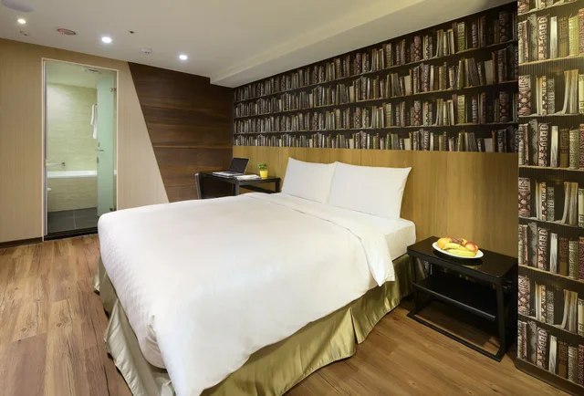 غرفة ديلوكس بسرير مزدوج، Le room Hotel Kaifeng Taipei 4/9